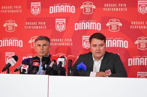 Ionuț Lupescu, alături de Ionuț Popa, președintele de la CS Dinamo