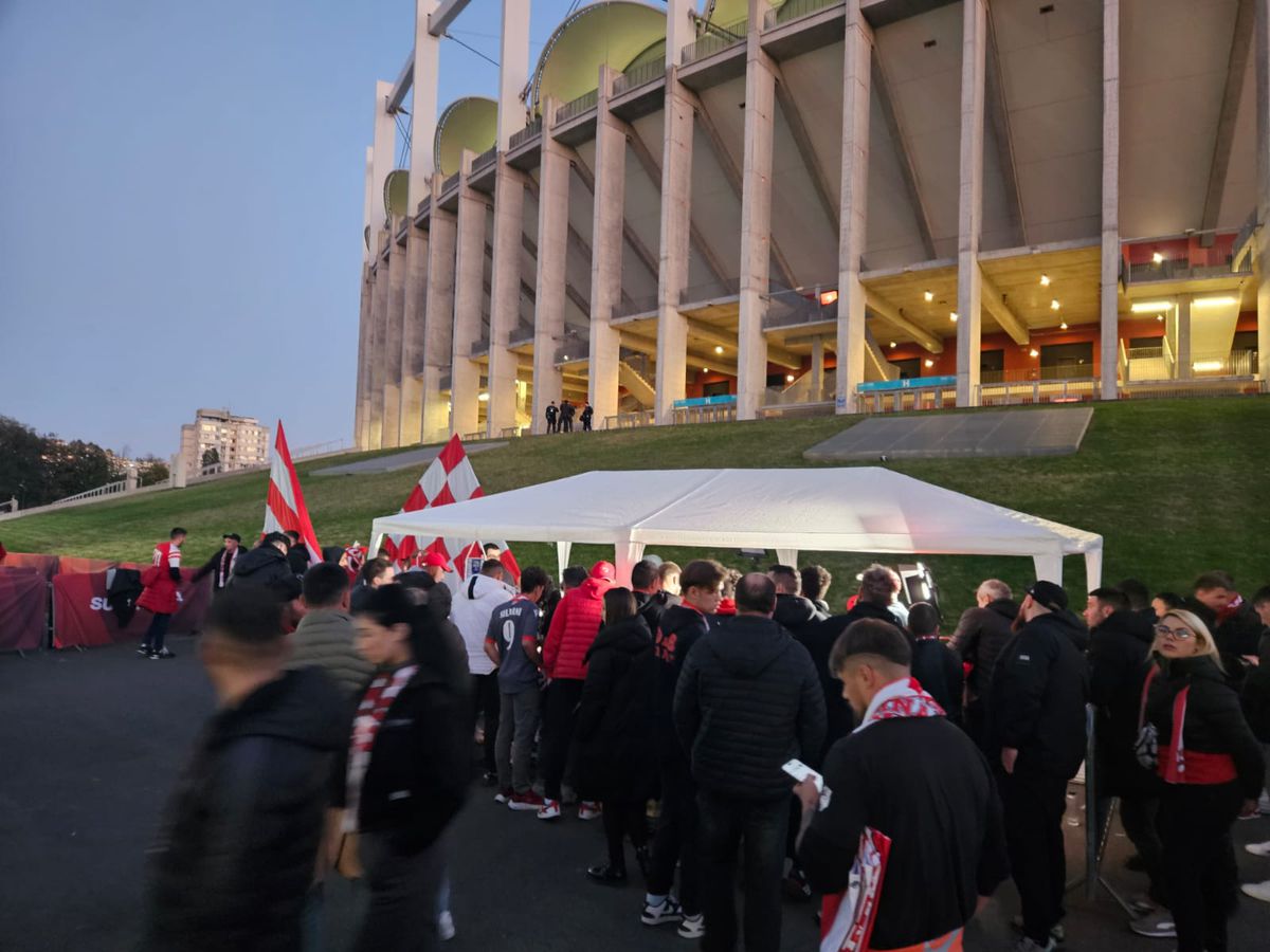 Imagini dinaintea derby-ului Dinamo - FCSB