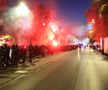 Corteo FCSB, imagini surprinse de Ionuț Iordache în drumul spre Arena Națională