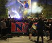 Corteo FCSB, imagini surprinse de Ionuț Iordache în drumul spre Arena Națională