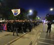 Corteo FCSB, imagini surprinse de Ionuț Iordache în drumul spre Arena Națională