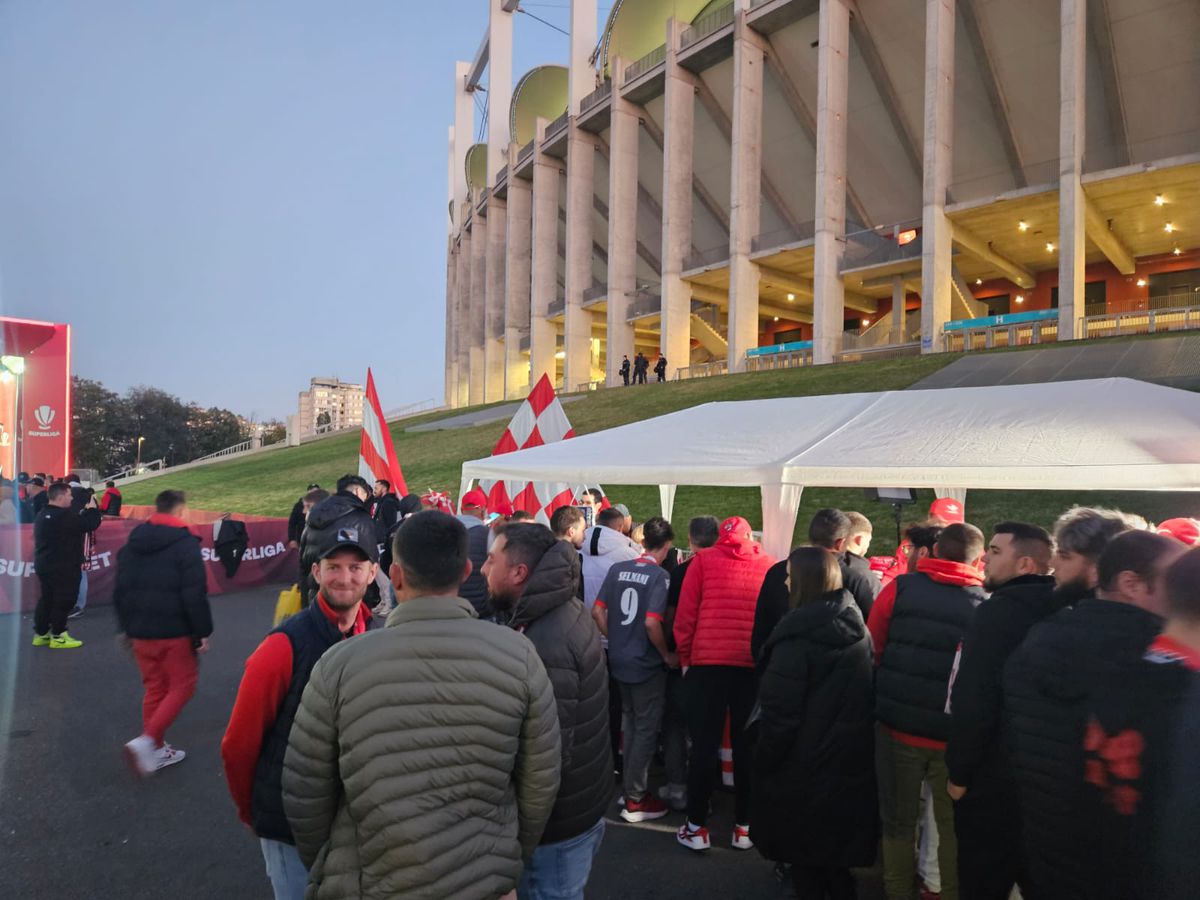 Imagini dinaintea derby-ului Dinamo - FCSB