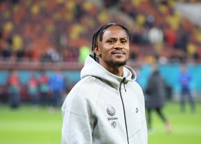 Siyabonga Ngezana, look special pentru Dinamo – FCSB » Cum a apărut la inspecția gazonului de pe Arena Națională