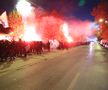 Corteo FCSB, imagini surprinse de Ionuț Iordache în drumul spre Arena Națională