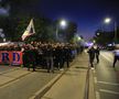 Corteo FCSB, imagini surprinse de Ionuț Iordache în drumul spre Arena Națională