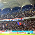 Primul mesaj afișat de galeria FCSB după intrarea pe Arena Națională