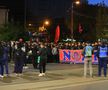 Corteo FCSB, imagini surprinse de Ionuț Iordache în drumul spre Arena Națională