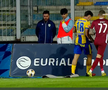 Moment uluitor în Petrolul - CFR Cluj! A avut o criză de nervi și aproape i-a distrus laptopul unui fotograf