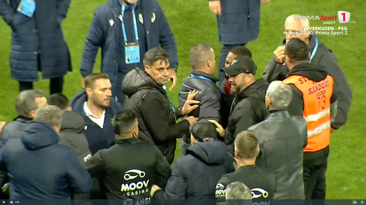 Eugen Neagoe a explicat momentul în care l-a împins pe Mandorlini: „Vrei să mă sperii?”