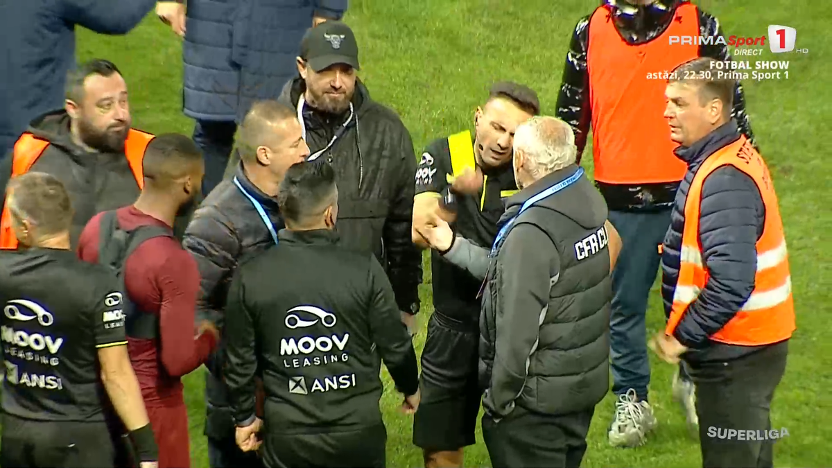 Eugen Neagoe a explicat momentul în care l-a împins pe Mandorlini: „Vrei să mă sperii?”