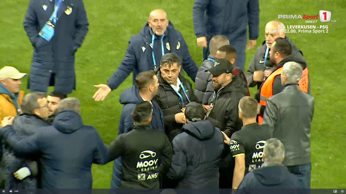 Eugen Neagoe a explicat momentul în care l-a împins pe Mandorlini: „Vrei să mă sperii?”