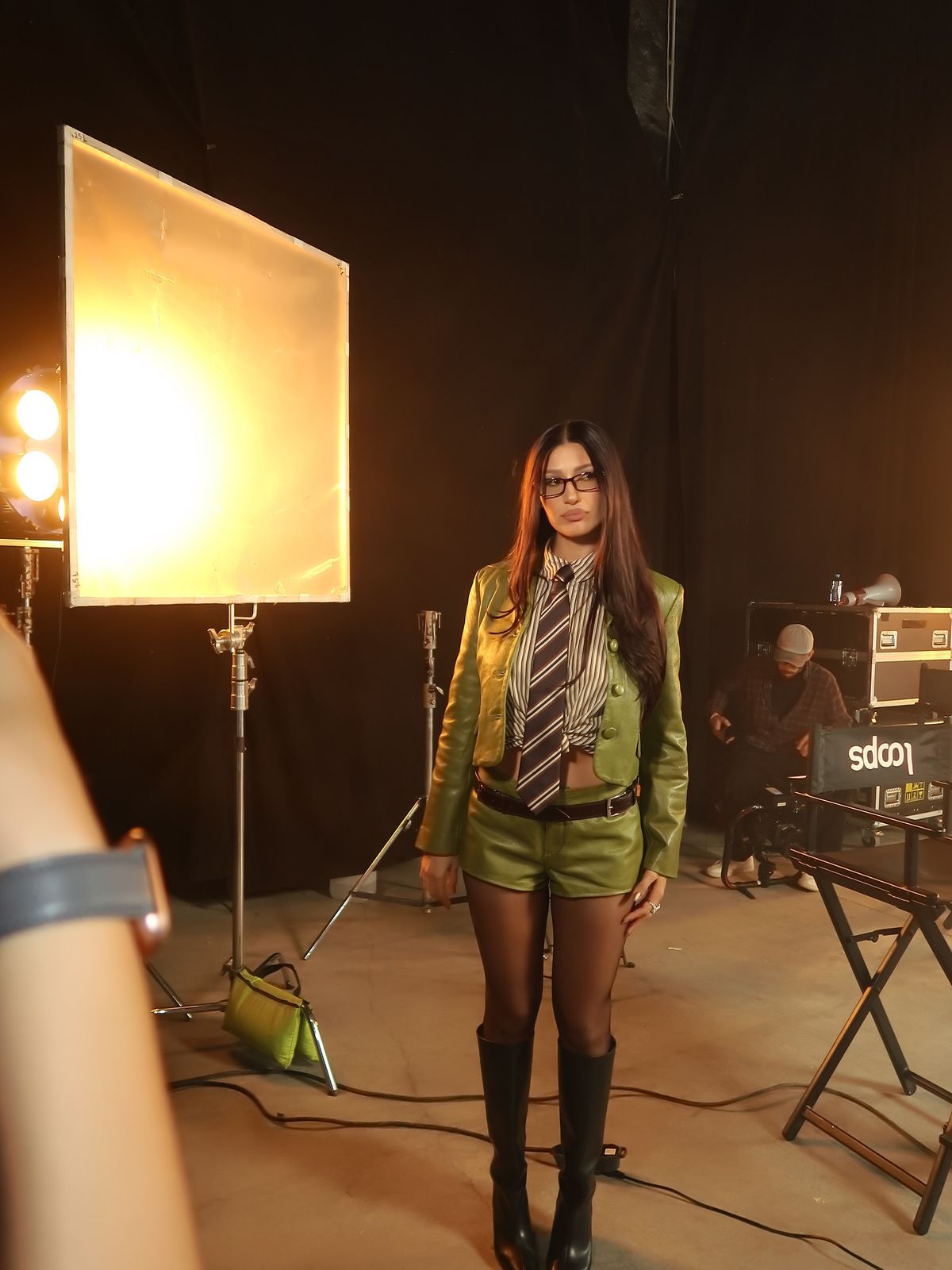 Cântăreața celebră a fost la Dinamo - Rapid: „M-a scos la date” » Fanii au reacționat: „Să nu te fure vreun fotbalist”