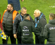 Scandal după Petrolul - CFR! Neagoe și Mandorlini s-au îmbrâncit pe gazon, arbitrii au intervenit imediat