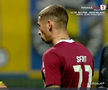 Moment uluitor în Petrolul - CFR Cluj! A avut o criză de nervi și aproape i-a distrus laptopul unui fotograf