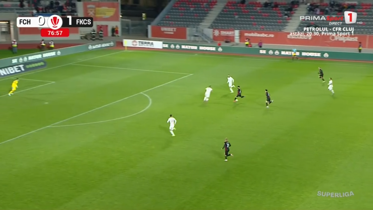 Rezultat-ȘOC în Hermannstadt - Csikszereda » Victorie cu o gafă imensă și un gol SUPERB în repriza secundă