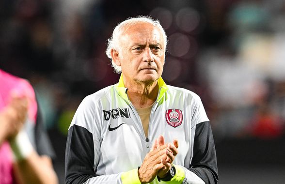 Prima reacție a lui Andrea Mandorlini după revenirea lui Iuliu Mureșan: „E o victorie. Are CFR-ul în sânge!”