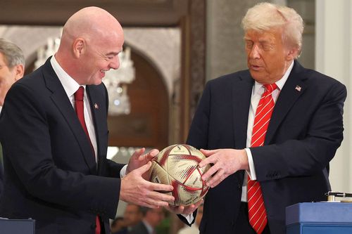 Donald Trump și Gianni Infantino / Sursă foto: Guliver/Getty Images