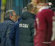 Scandal după Petrolul - CFR! Neagoe și Mandorlini s-au îmbrâncit pe gazon, arbitrii au intervenit imediat