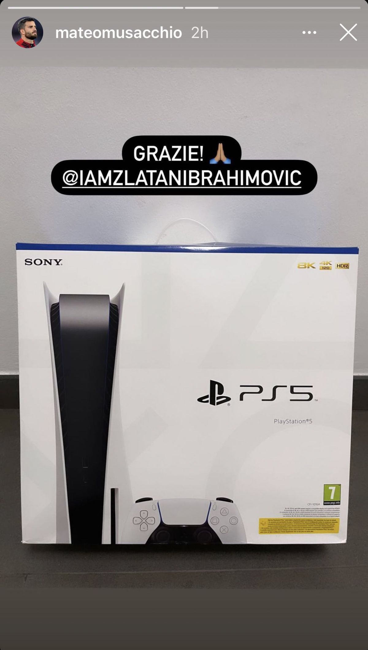 FOTO Ciprian Tătărușanu, cadou de la Zlatan Ibrahimovic » Ce a primit portarul român la întoarcerea în Italia