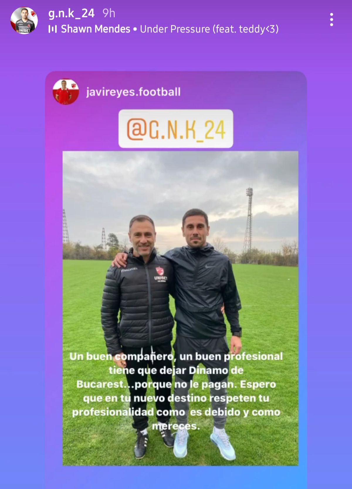 George Neagu, despărțire în lacrimi de Dinamo