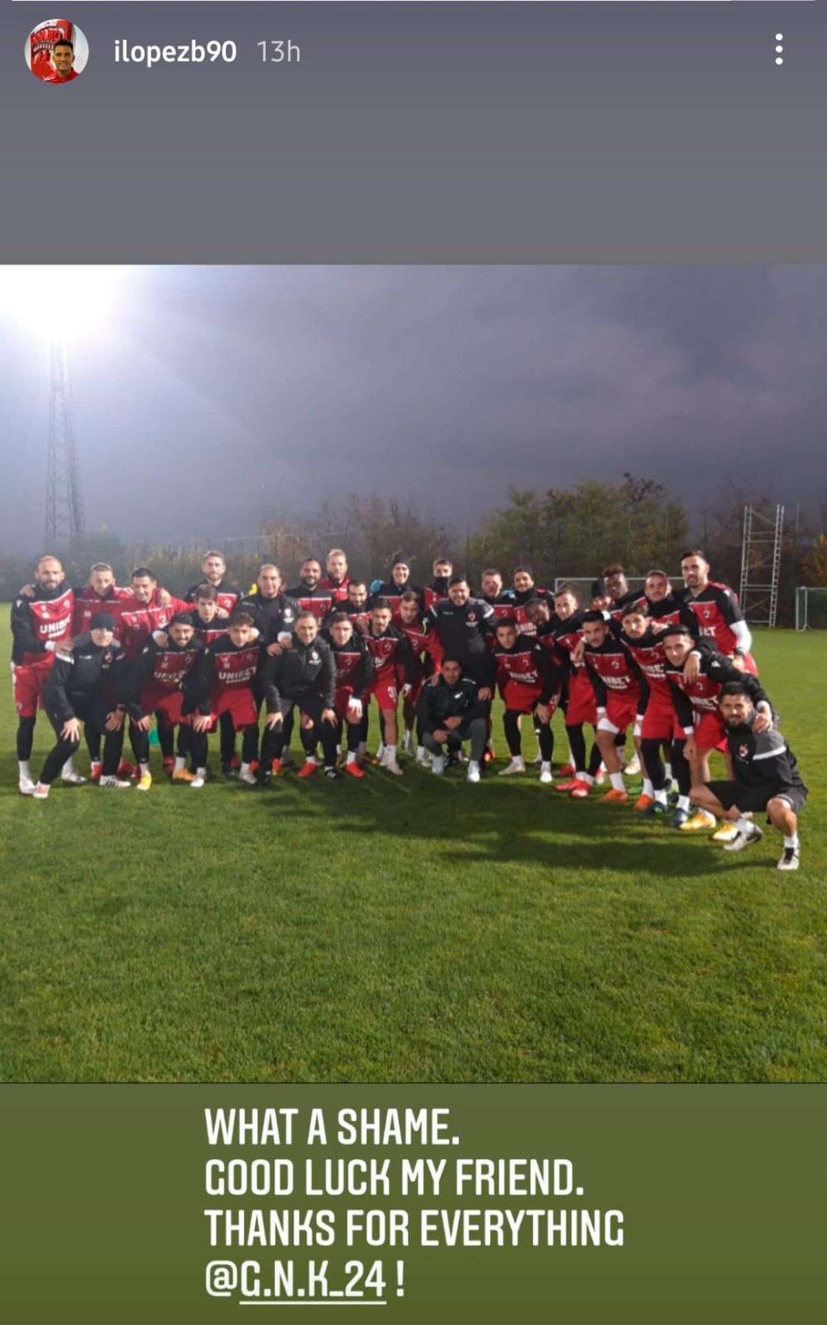 George Neagu, despărțire în lacrimi de Dinamo