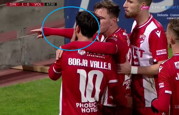 Borja Valle, mesaj direct pentru Pablo Cortacero » Gestul vedetei „câinilor”, imediat după golul de azi