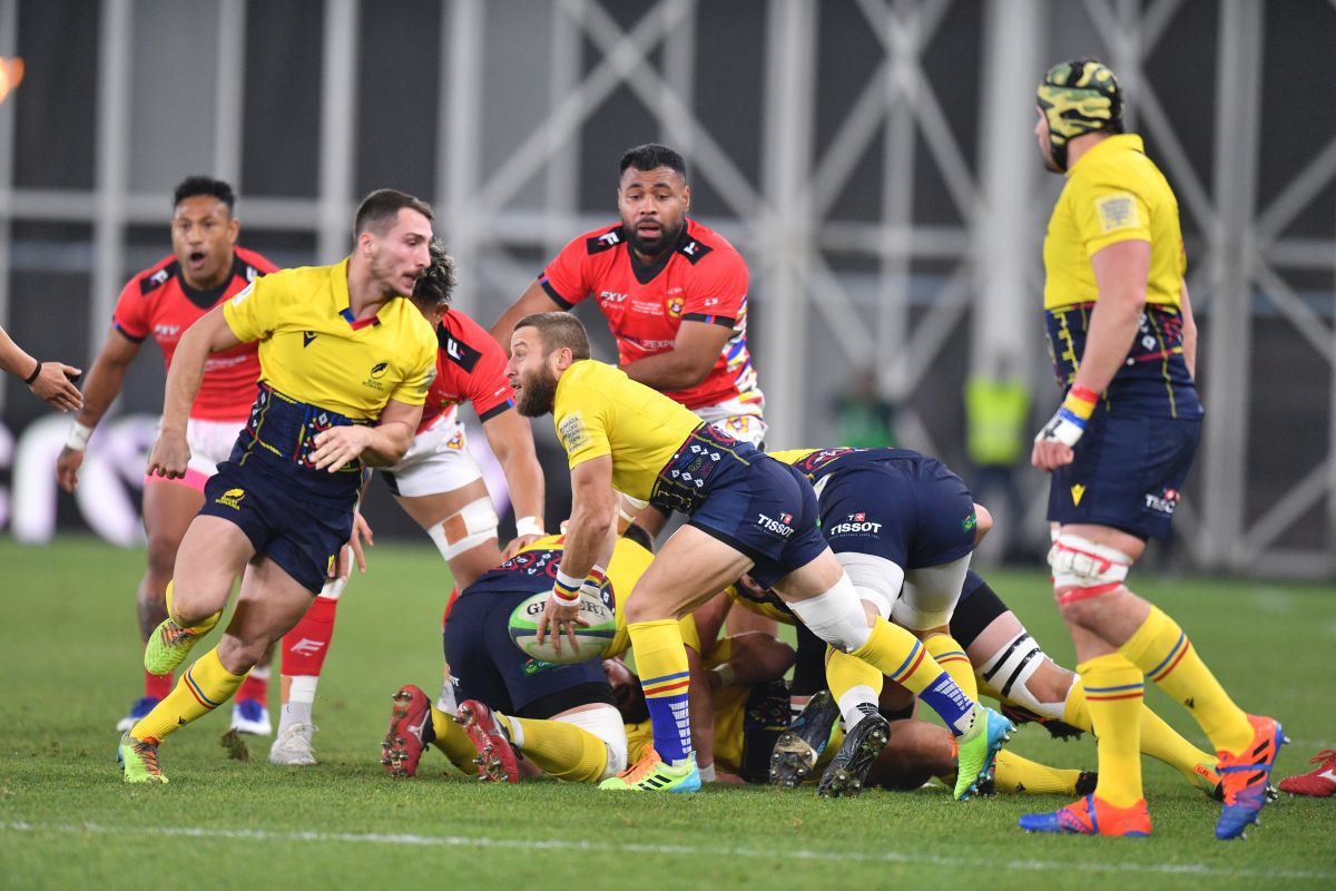 România a învins Tonga într-un meci-test disputat pe arena Arcul de Triumf