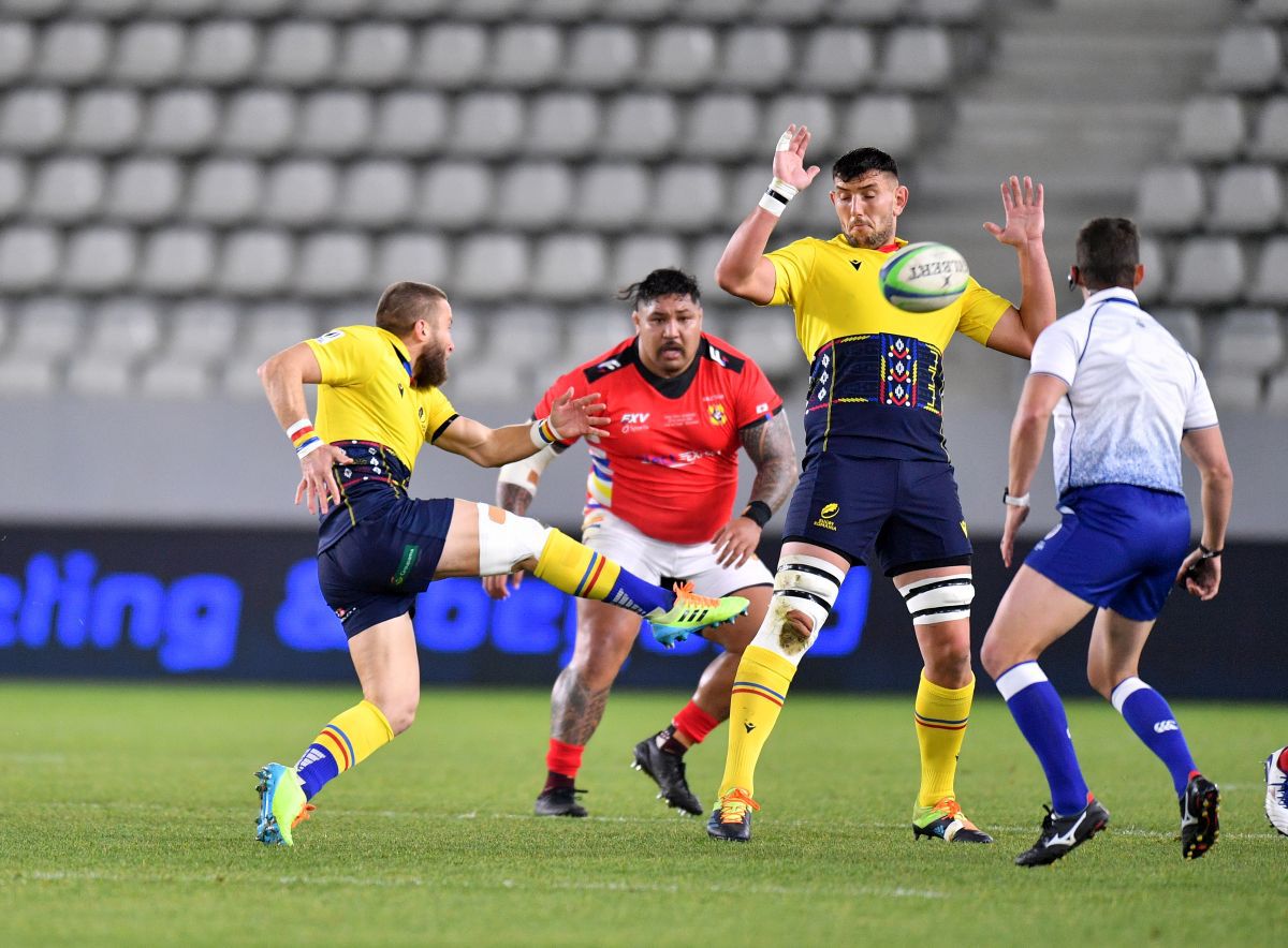 România a învins Tonga într-un meci-test disputat pe arena Arcul de Triumf