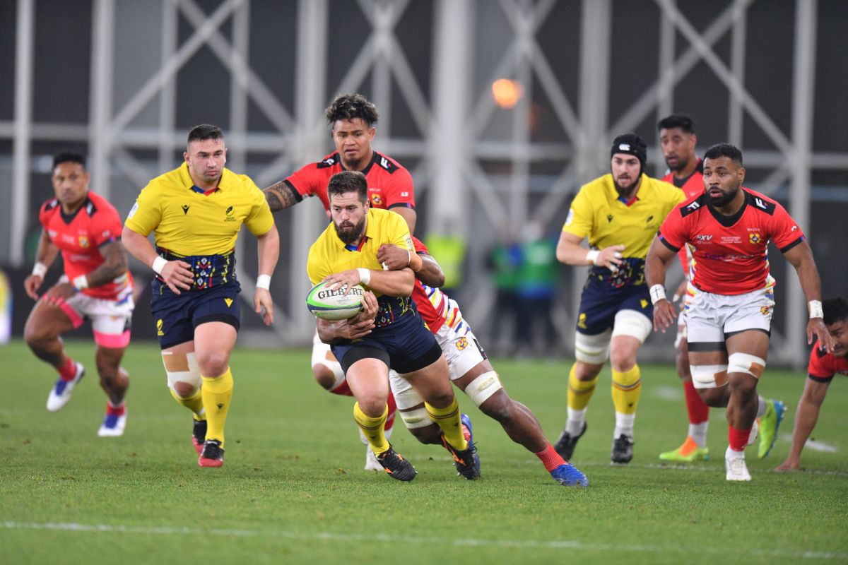 România a învins Tonga într-un meci-test disputat pe arena Arcul de Triumf