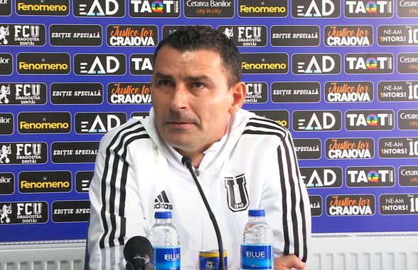 Eugen Trică, discuție cu Dan Petrescu după FCU Craiova - CFR Cluj: „Asta mi-a zis”