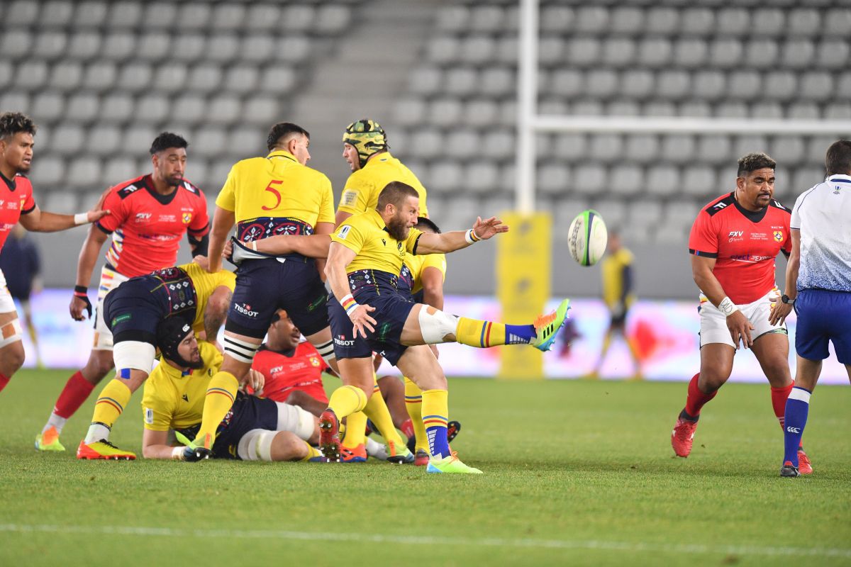 România a învins Tonga într-un meci-test disputat pe arena Arcul de Triumf