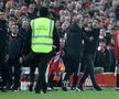 Liverpool a zdrobit-o pe Arsenal, într-un meci în care Klopp și Arteta au fost la un pas de bătaie