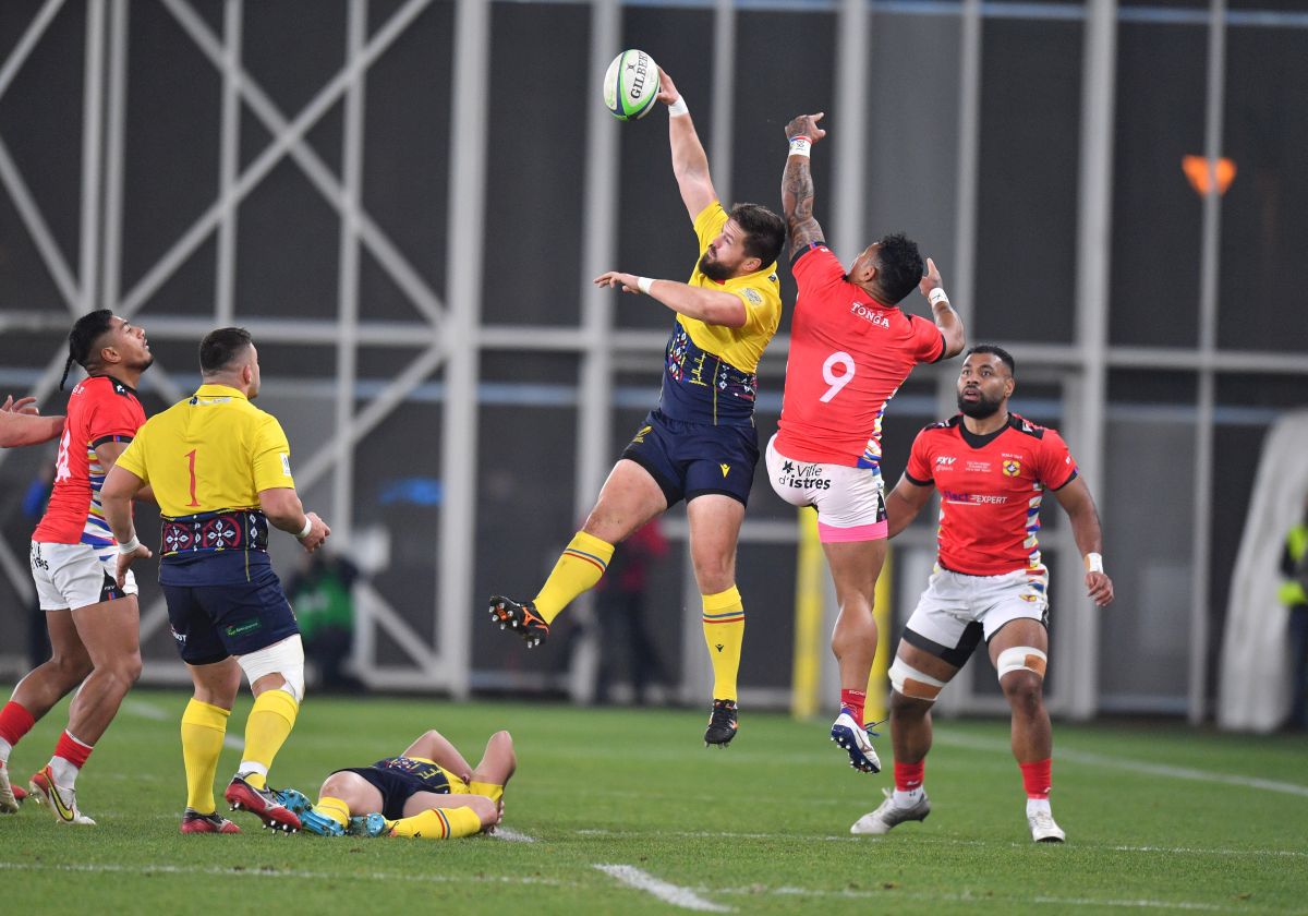 România a învins Tonga într-un meci-test disputat pe arena Arcul de Triumf