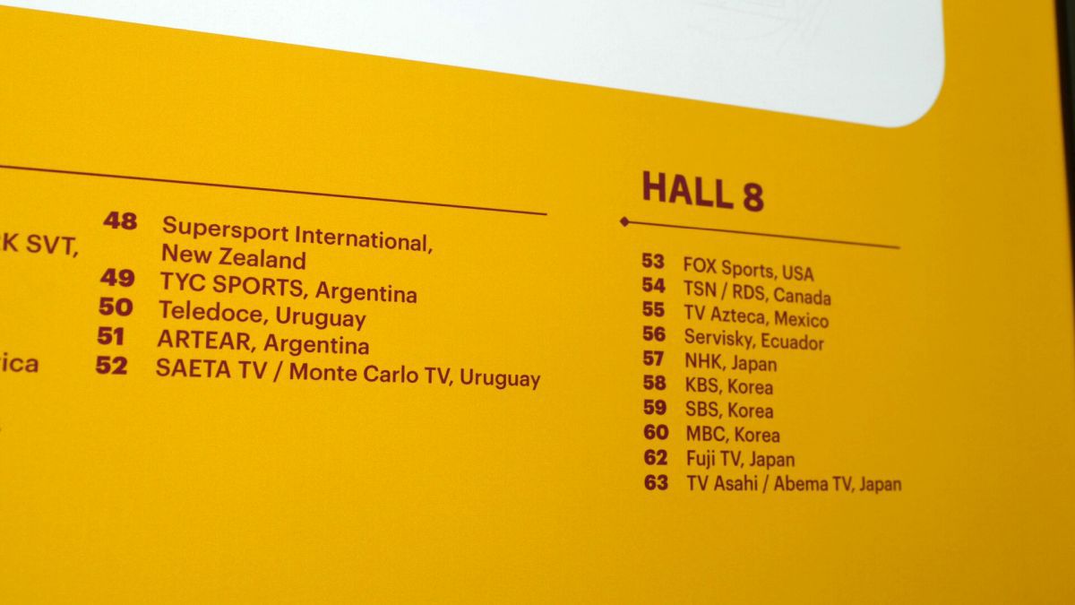 Centrul Media de la Campionatul Mondial 2022