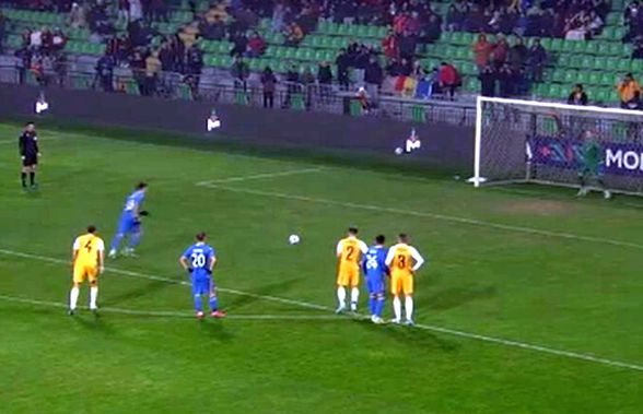 Debut perfect la națională: Daniel Paraschiv a scos penalty la prima atingere, apoi a marcat