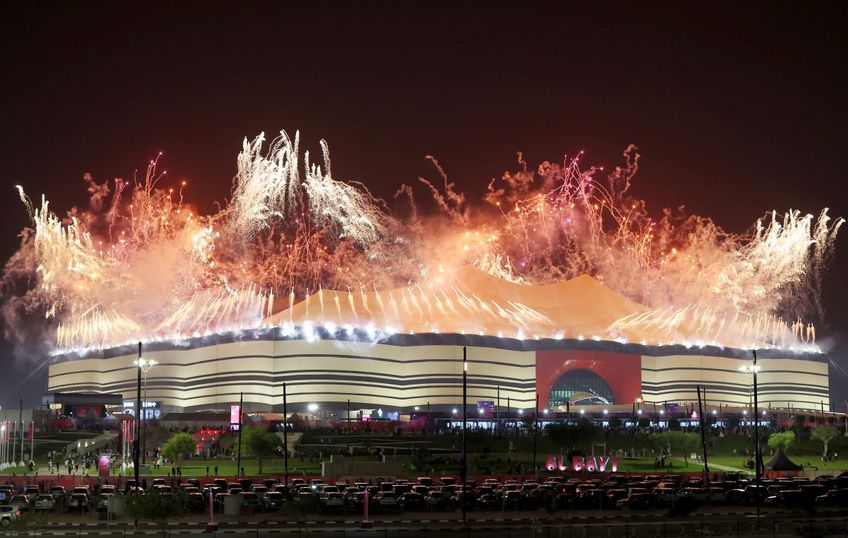 Ceremonia de deschidere a Campionatului Mondial din Qatar.
Imagine de la stadionul din Al Khor