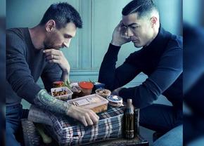 „Când primești pachetul de acasă” » Cele mai bune 7 glume pe seama fotografiei cu Messi și Ronaldo care a „dărâmat” internetul