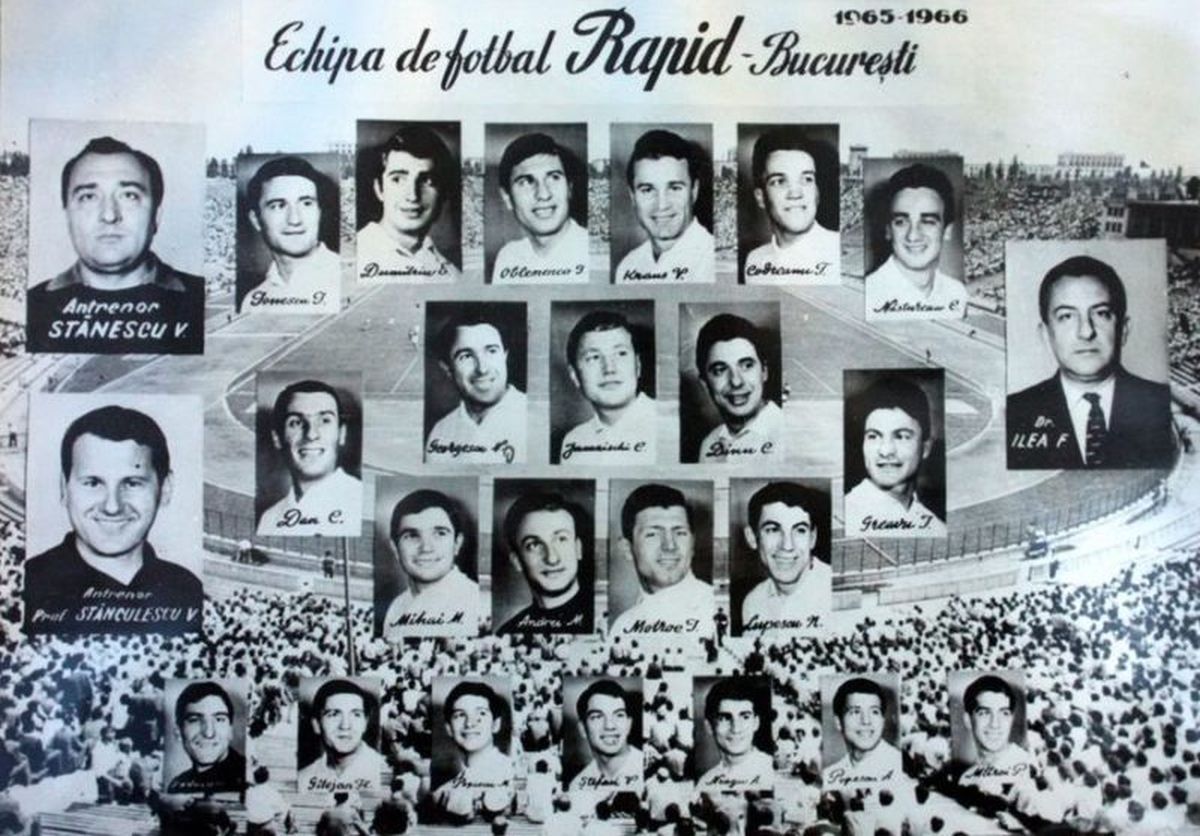 100 de ani de la nașterea lui Valentin Stănescu, antrenorul care a eliminat Barcelona cu Steaua, Interul cu Dinamo, Leeds cu Craiova, dar care a iubit cu adevărat doar Rapidul