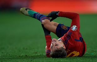 Ce dezastru pentru Barcelona și Spania! Primul diagnostic: ruptură de ligament încrucișat. Pierde Euro 2024?!