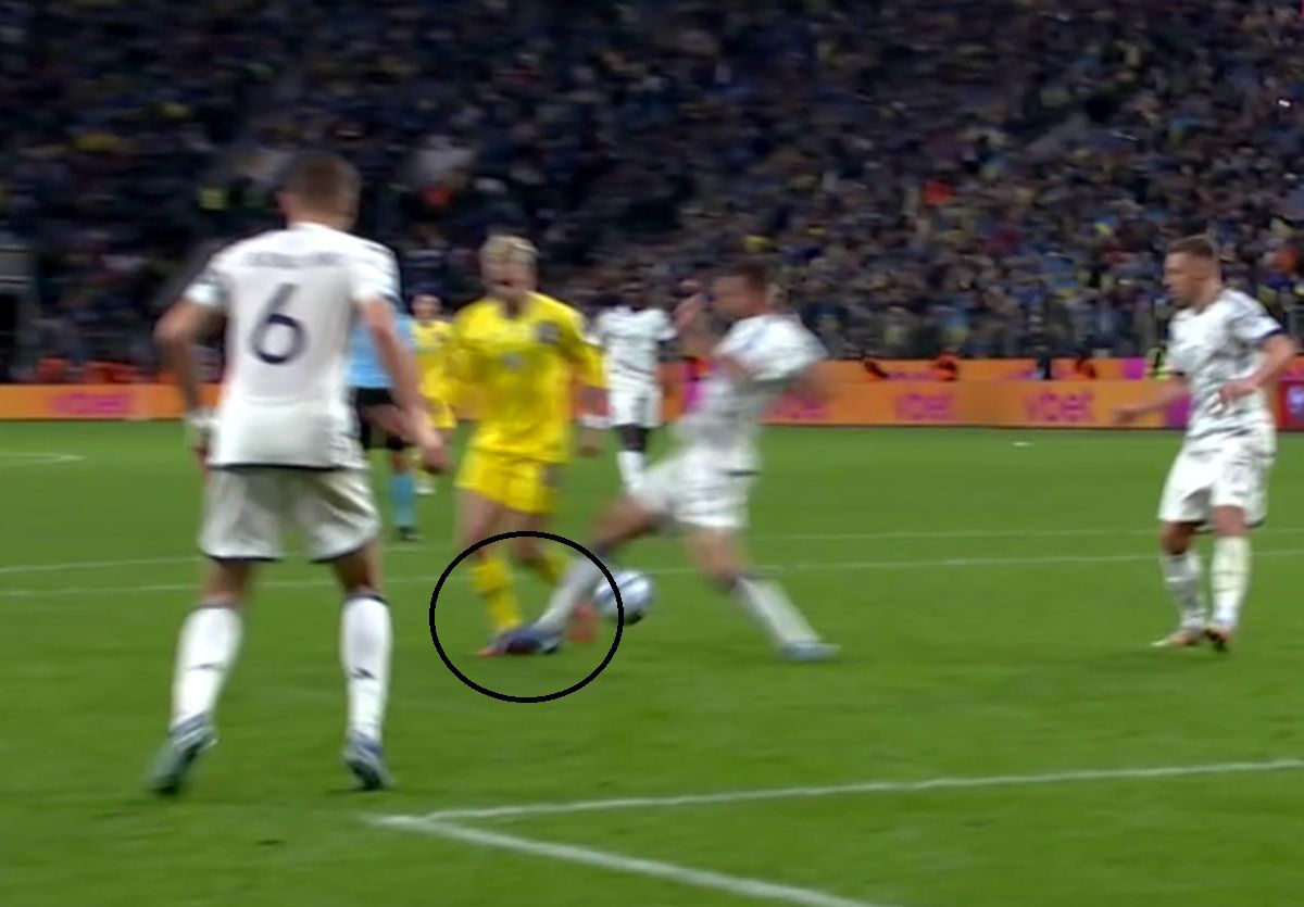 Penalty cerut de Ucraina cu Italia