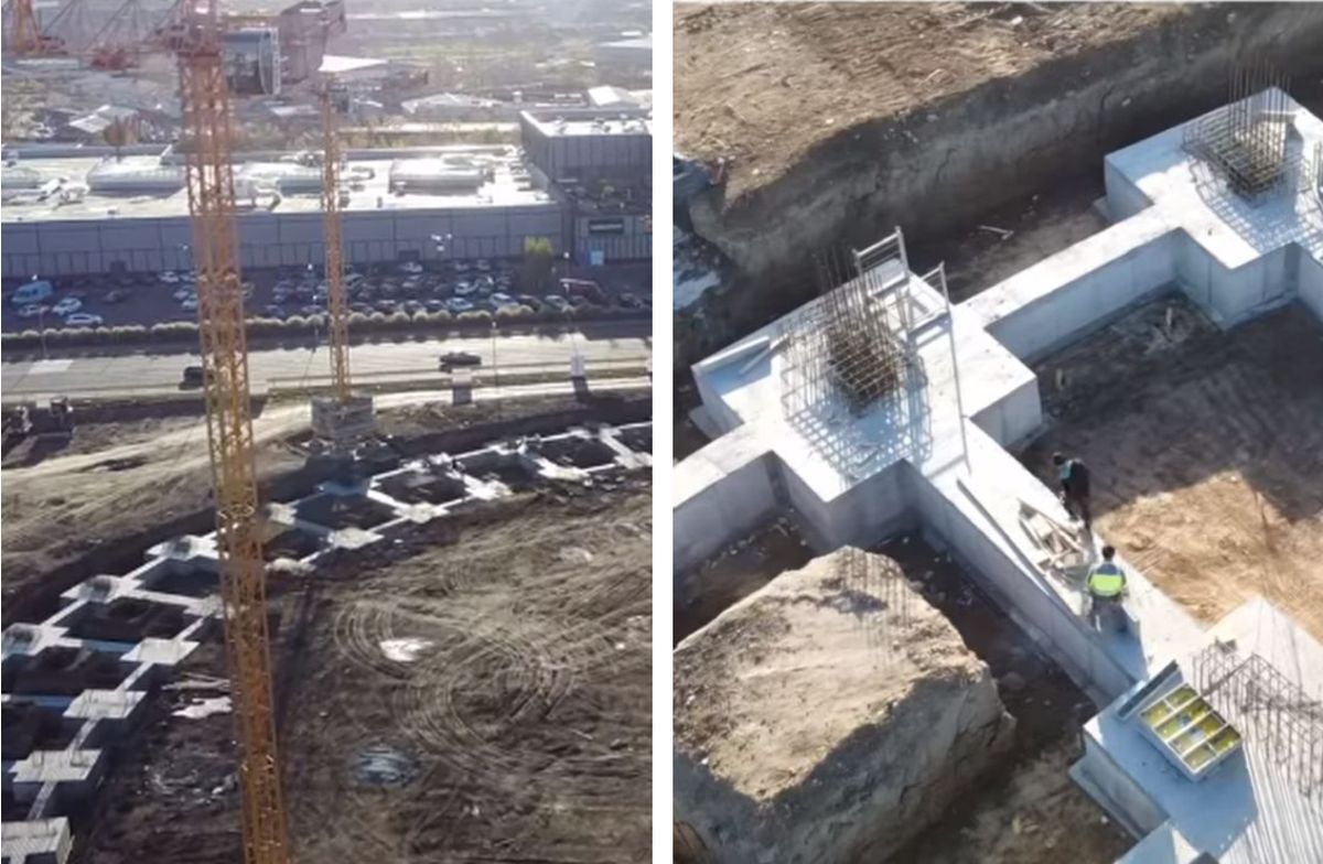 Ciudățenie absolută: se construiește al doilea stadion modern al orașului » Imagini de pe șantierul arenei de 50 de milioane de euro