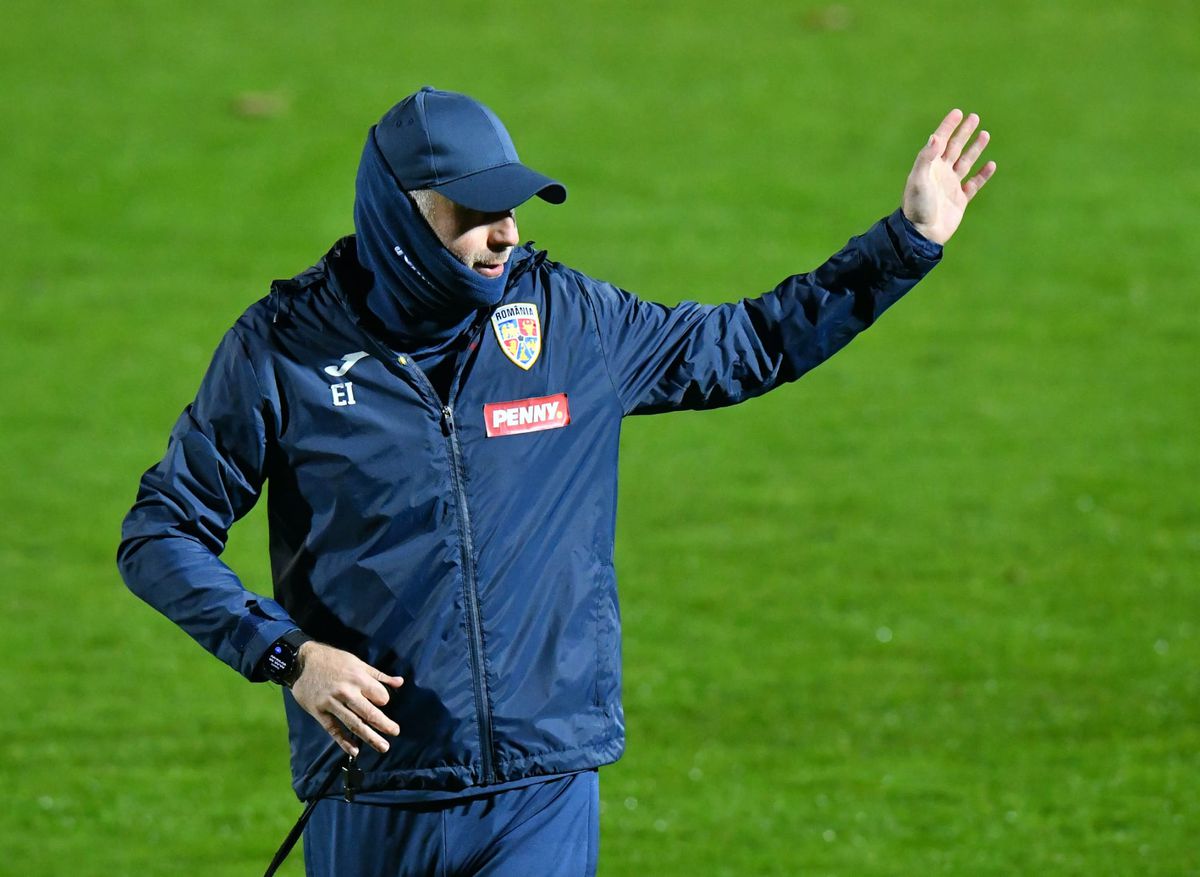 Antrenament România înainte de meciul cu Elveția