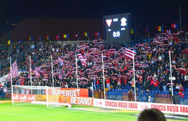 UTA se mută din nou! Unde se joacă meciul cu Hermannstadt