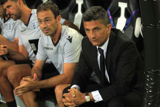 Diego Longo, în dreapta lui Răzvan Lucescu/ foto Imago Images