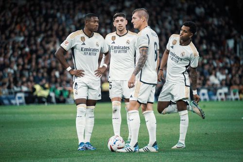 David Alaba (31 de ani), apărătorul celor de la Real Madrid, a pus capăt speculațiilor cum că și-ar dori să părăsească echipa de pe Santiago Bernabeu. foto: Imago Images