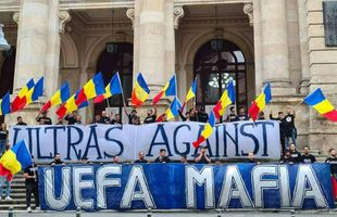 Protest la Muzeul de Istorie, la două ore după decizia UEFA » Cele două cuvinte scandate de ultrașii radicali din „Honor Et Patria”