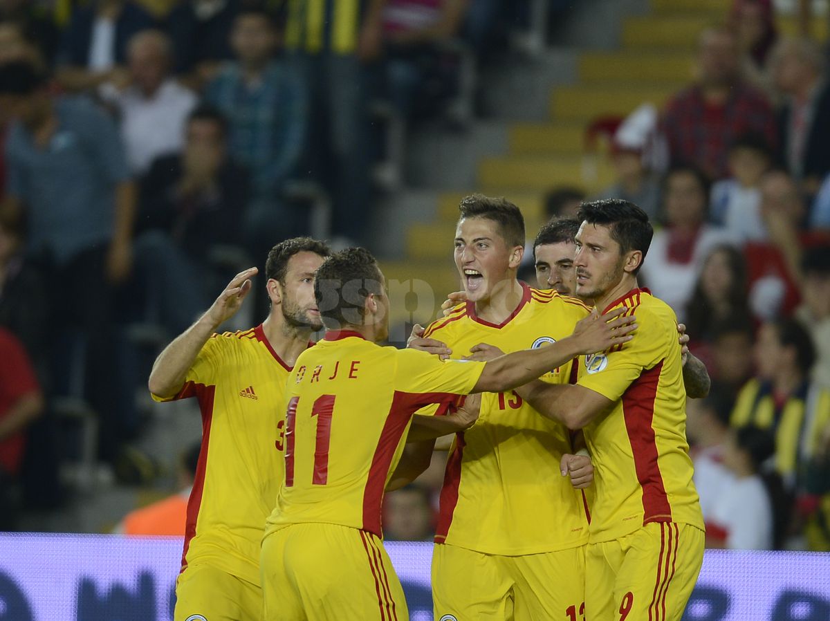 Gicu Grozav, gol in Turcia - Romania 0-1