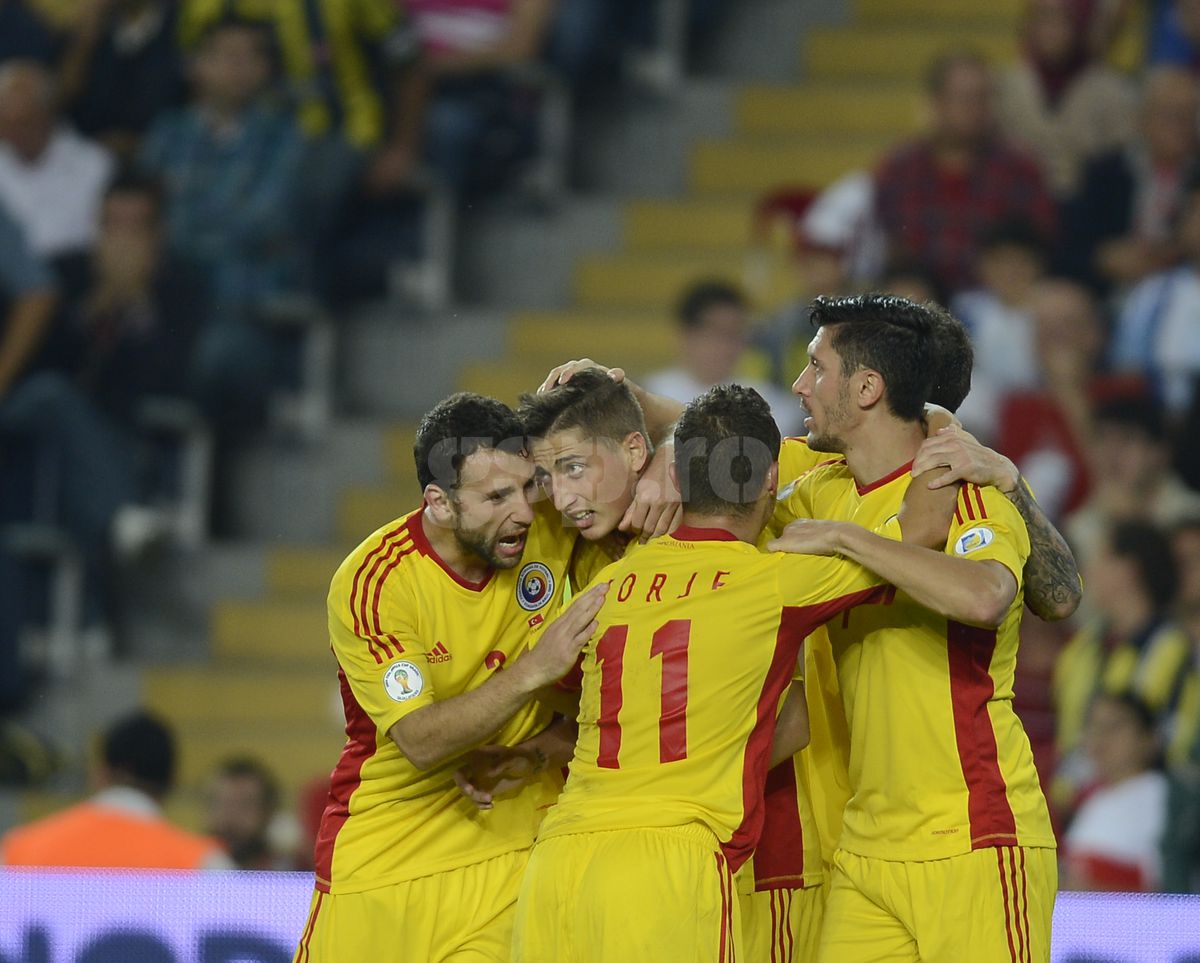 Gicu Grozav, gol in Turcia - Romania 0-1