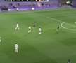 Gol și trofeu pentru Ianis Stoica / sursa foto: captură de ecran YouTube Real Valladolid C.F.