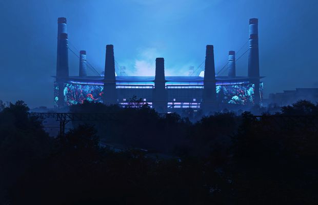 Un stadion cum n-a mai existat în Europa! Bucureștenii l-ar vedea dacă ar fi amplasat la periferia Ploieștiului: au apărut primele imagini